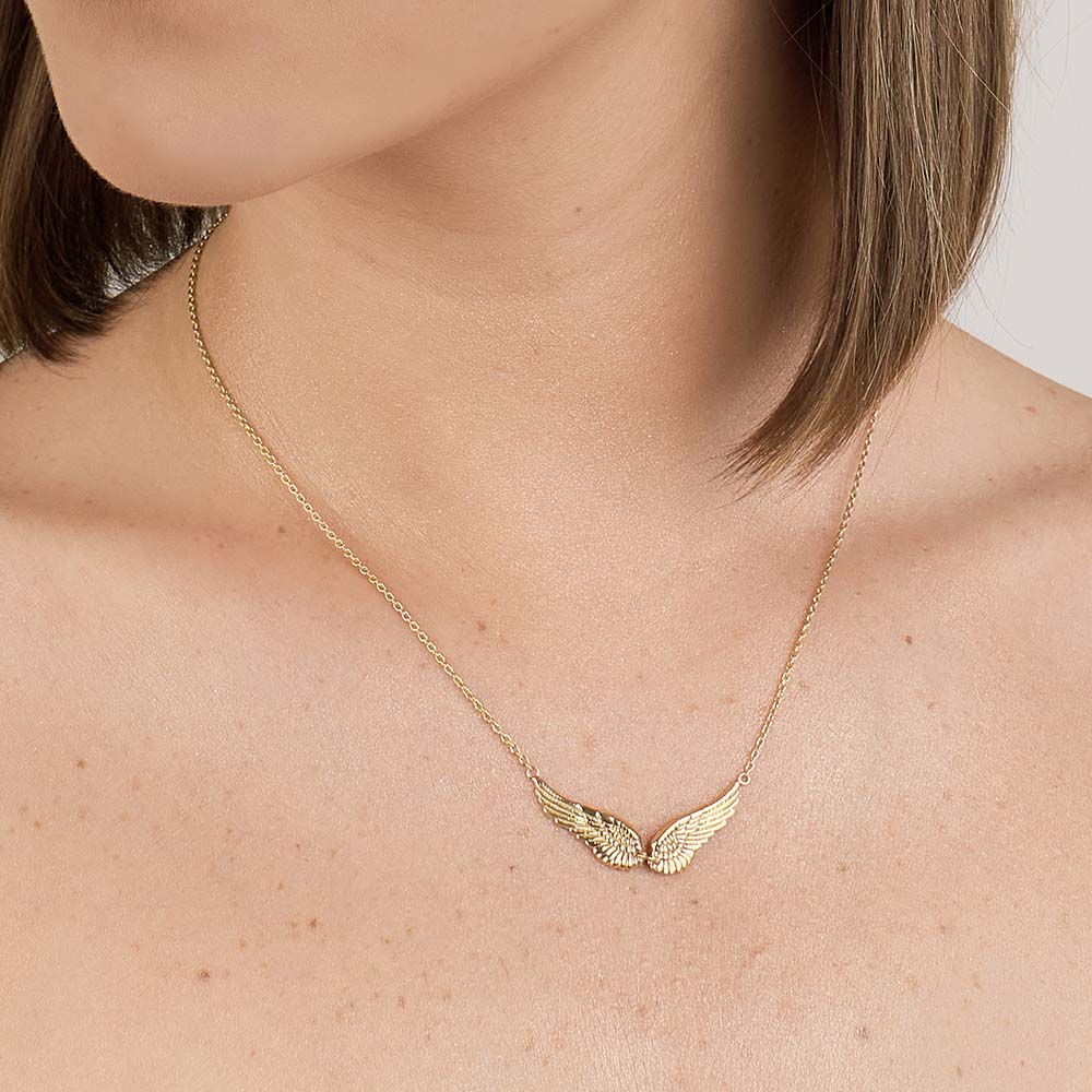 Cadena de Oro Alitas 18k