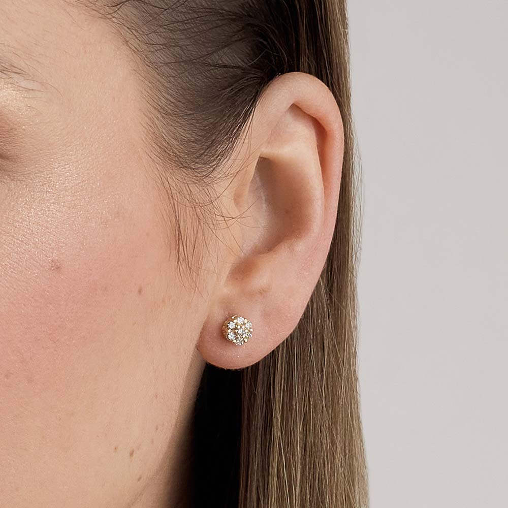 Aretes Page Diamantes