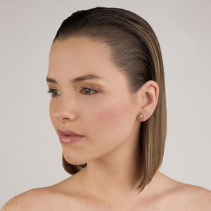 Aretes Circle Diamantes