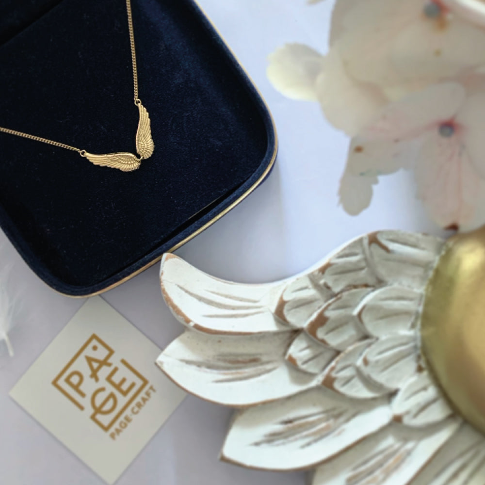 Cadena de Oro Alitas 18k