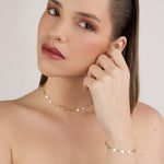 Cargar imagen en el visor de la galería, Pulsera Estrellas Oro 18k
